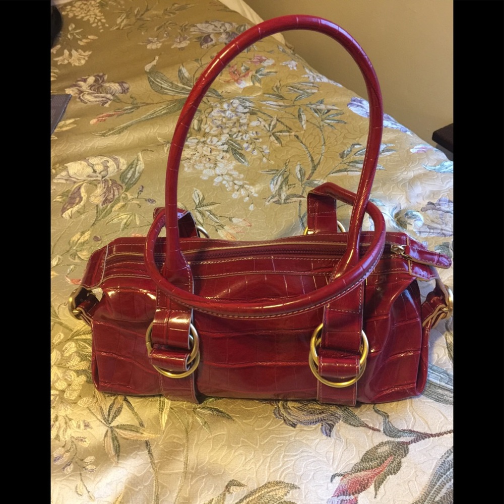 MC Red purse in EUC